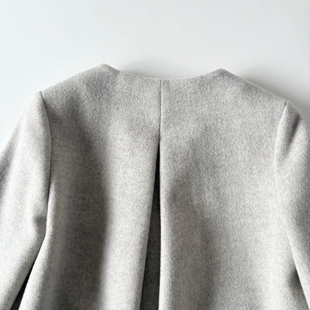 美品♡　SHIPS　シップス　SUPER140　キーネック　ショートコート