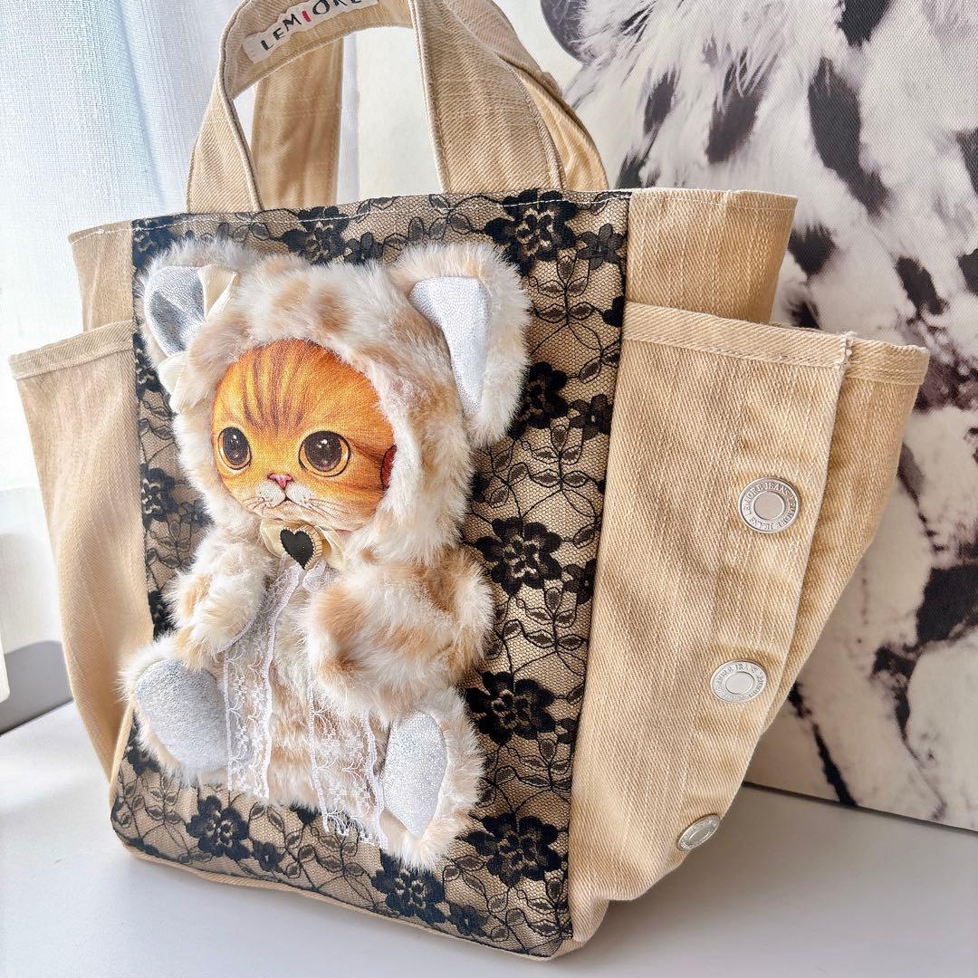 く*さ様 コヤンイサムチョン　トートバッグ　ハンドメイド　デニム　