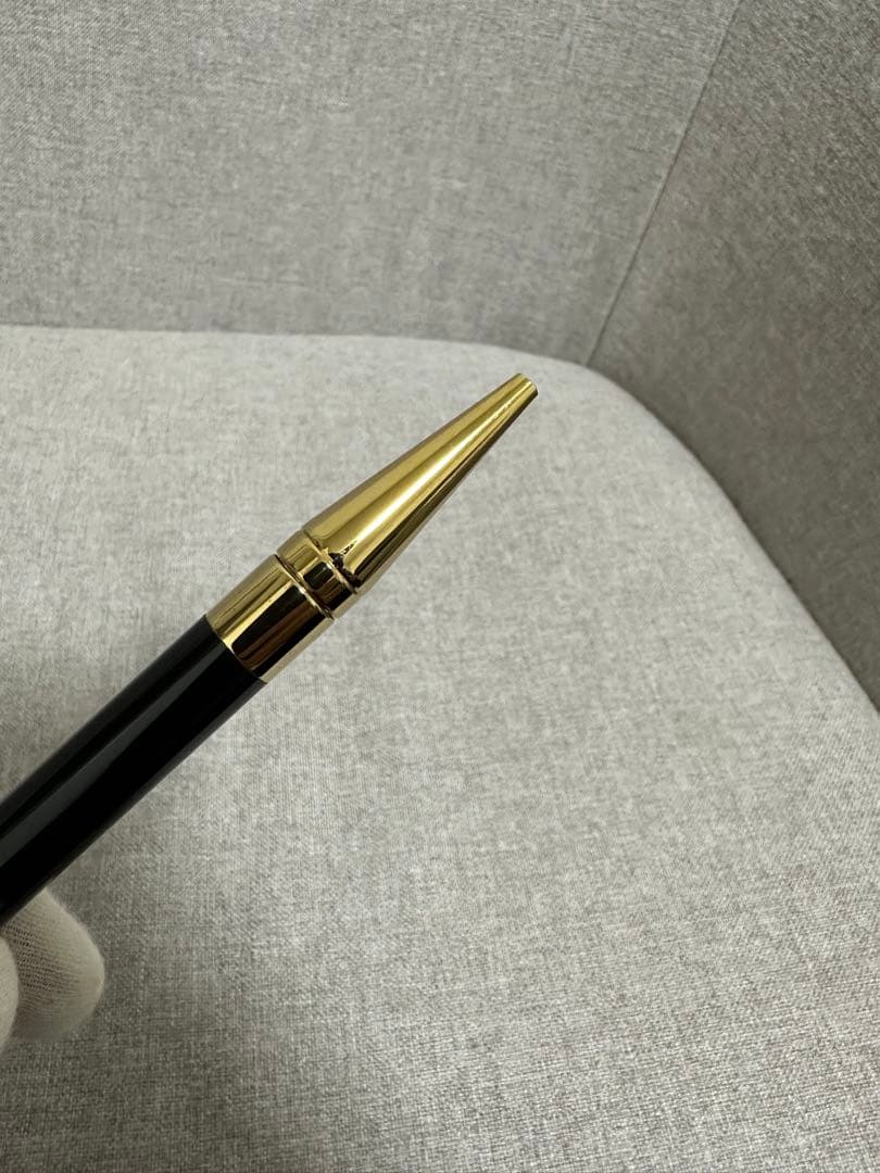 【S.T.Dupont】 D・イニシャル ボールペン ブラック・ゴールド