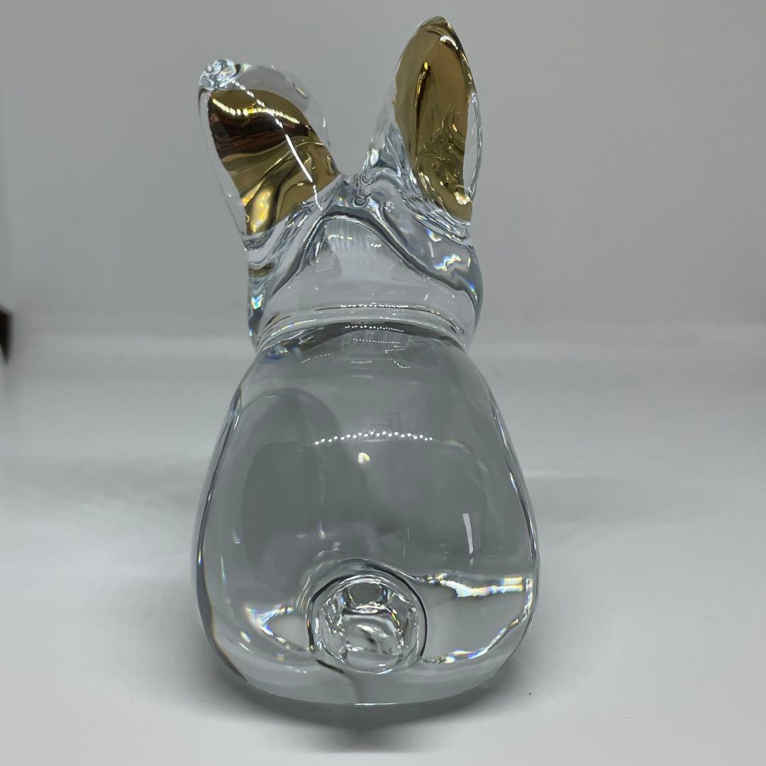 バカラ ミニマルズ うさぎ クリスタル 置物 箱付