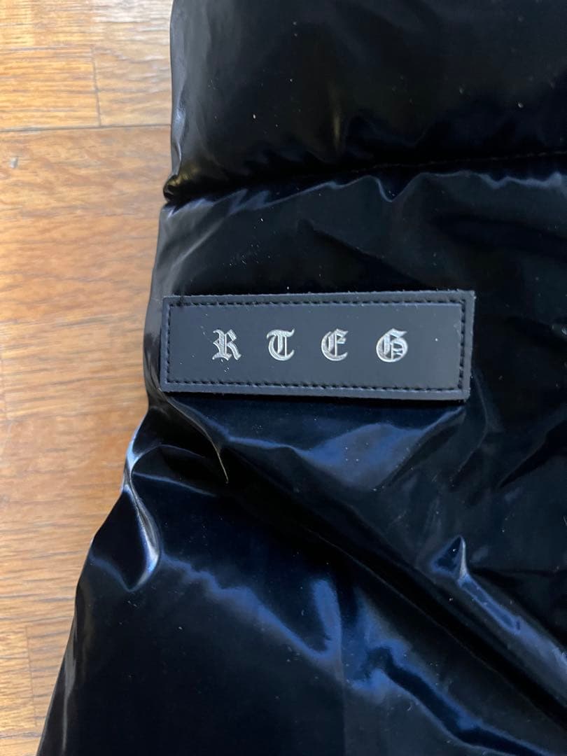 RT EG 黒 ダウンジャケット フード付き 限定