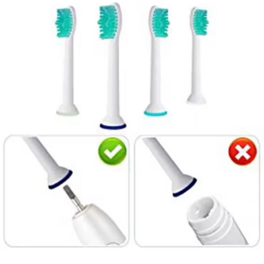 フィリップス　ソニックケア　互換ブラシ 4本セット 歯ブラシヘッド 替えブラシ