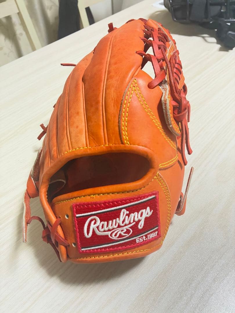 ローリングス 軟式グローブ オレンジ