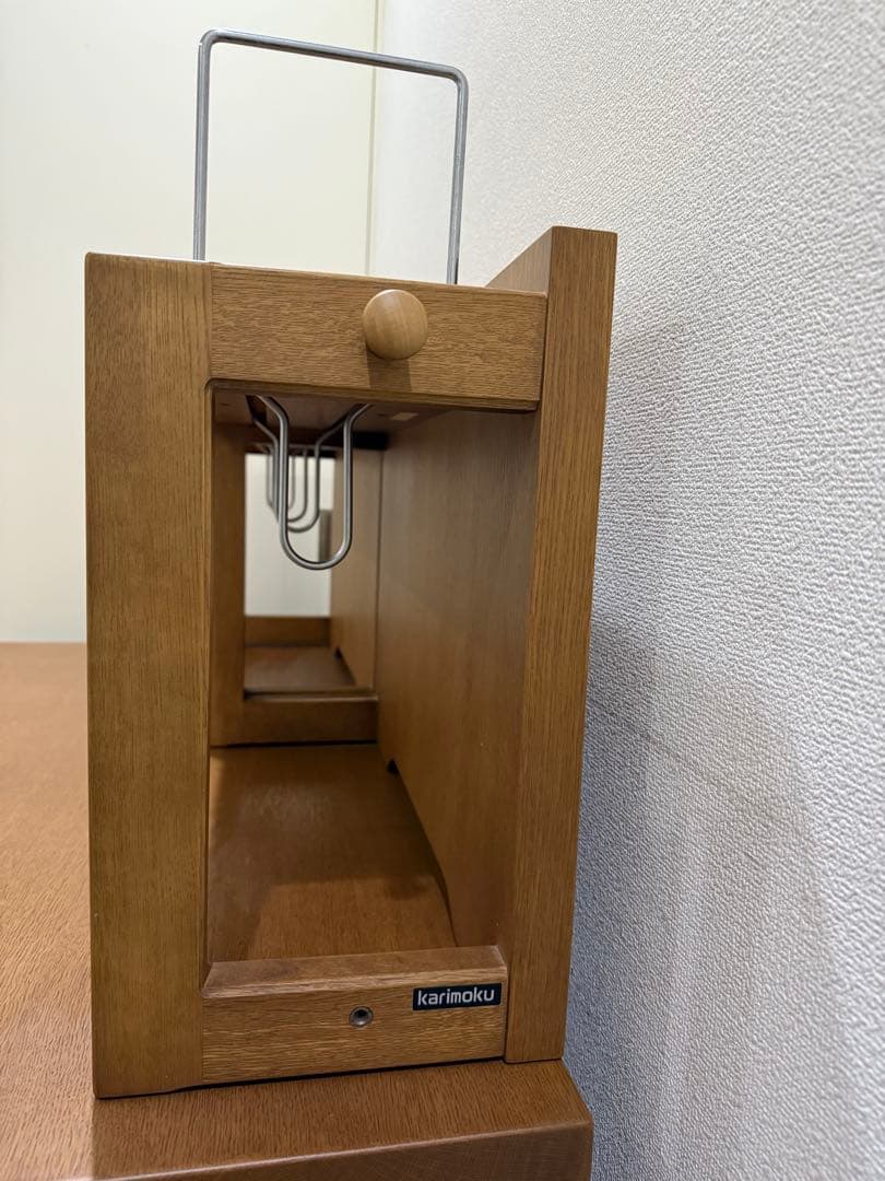 カリモク　ボナシェルタ デスク用 ブックスタンド