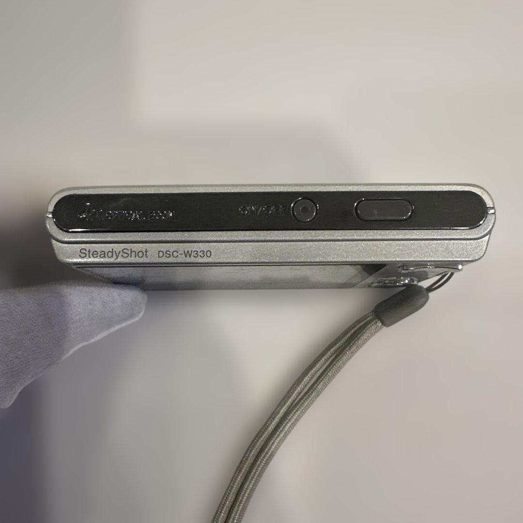 美品　SONY Cyber-shot DSC-W330 シルバー