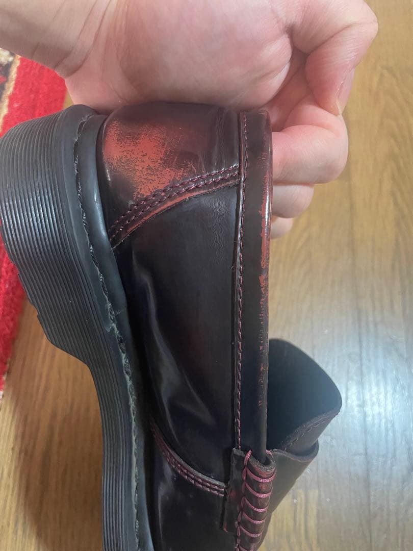 Dr. Martens PENTON ローファー CHERRY RED 値下げ❗️