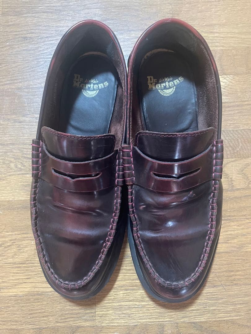 Dr. Martens PENTON ローファー CHERRY RED 値下げ❗️