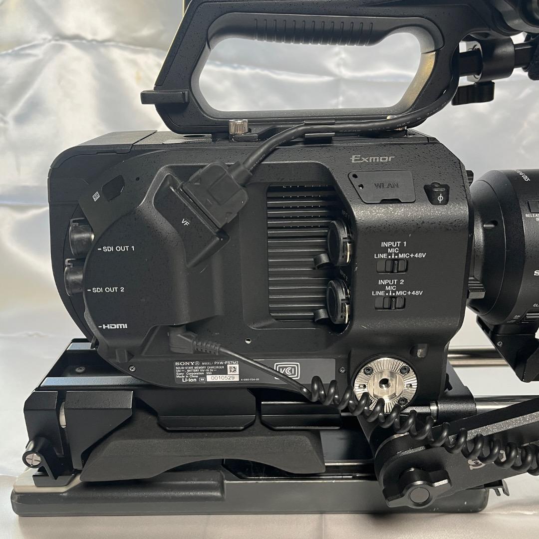 FS7 II レンズ付属PXW-FS7M2K+VCT-FS7+VCT-14
