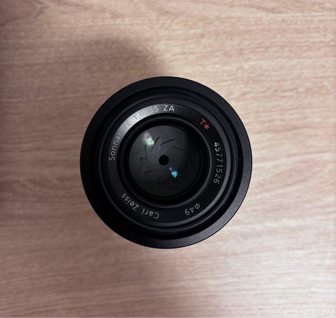 【美品】Sony Zeiss ZA 55mm F1.8 SEL55F18Z