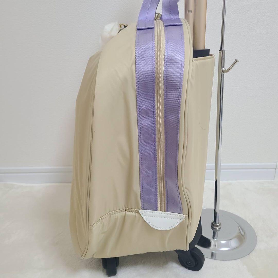 Kanana Projectカナナプロジェクト キャリーケース カーキ×パープル