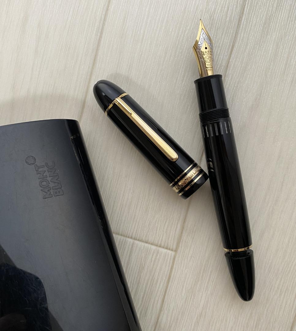 稀少 モンブラン 149 なで肩 おにぎり 18C 750（3帯）細字 万年筆