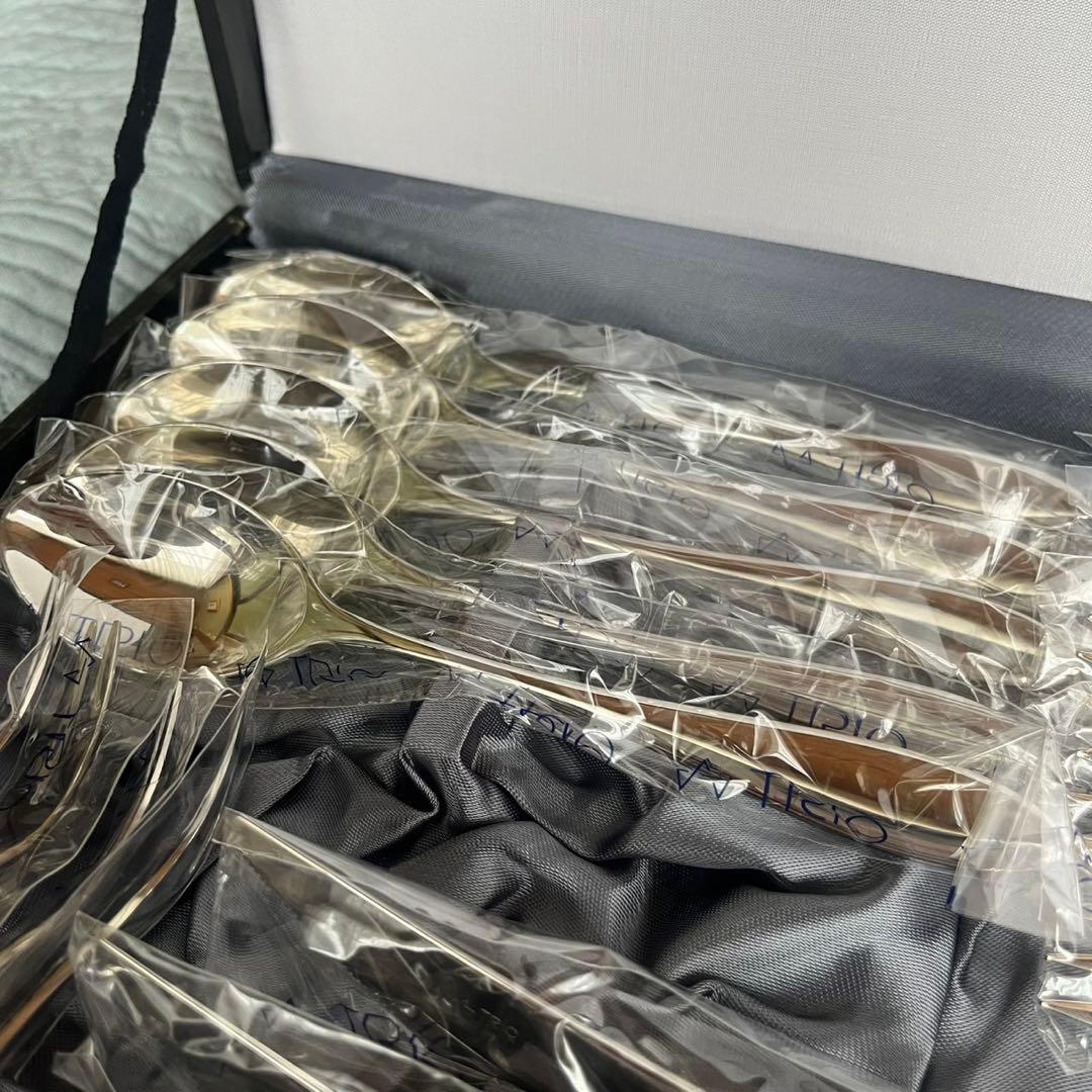 新品未使用！TRIO BRAND 18-12 ボレロ カトラリーセット 25本