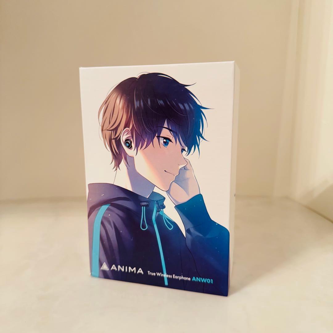 【美品】ANIMA ANW01 ワイヤレスイヤホン ブラック