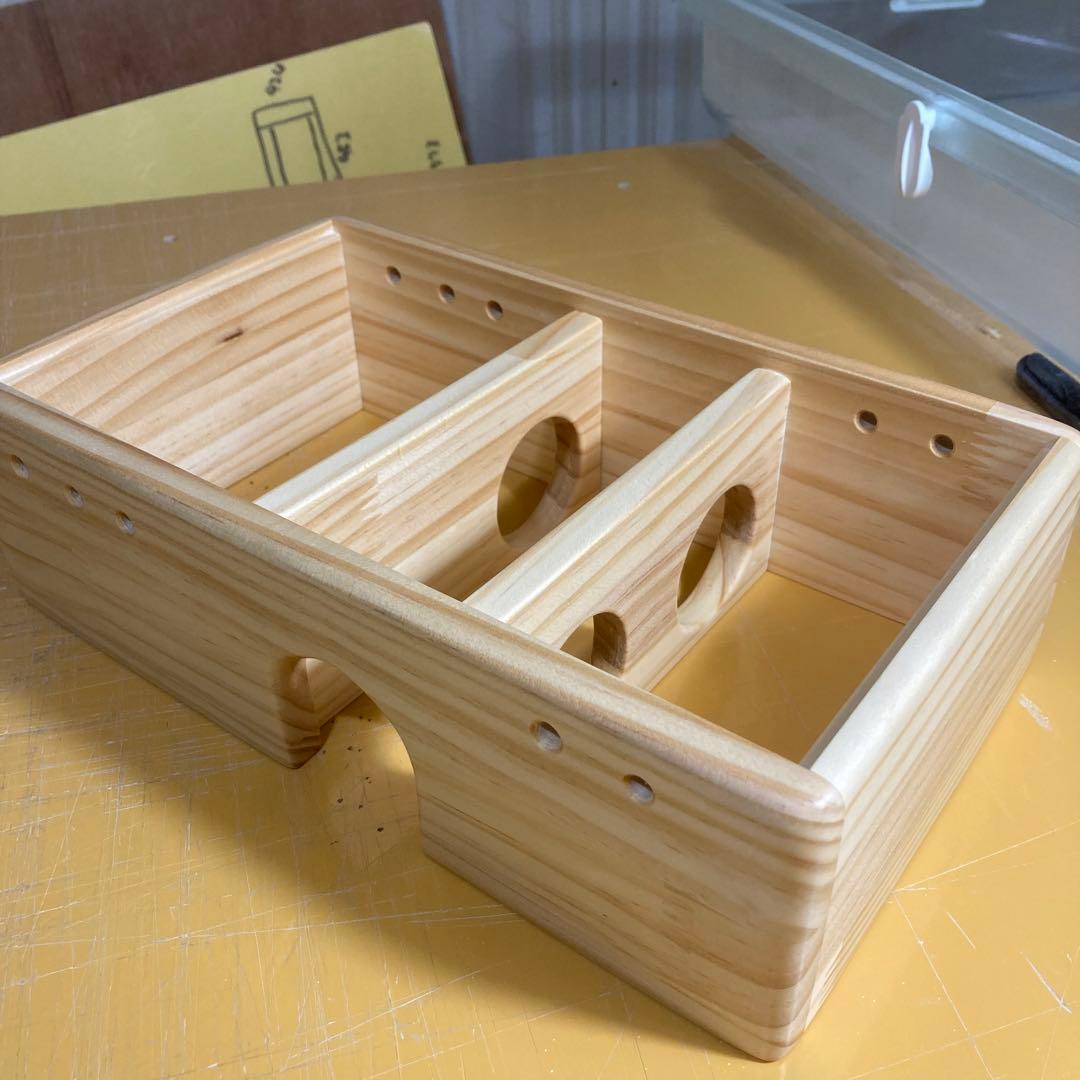 もっちぃ様確認用　ハムスター　地下型　巣箱　(検　ルーミィ　グラスハーモニー