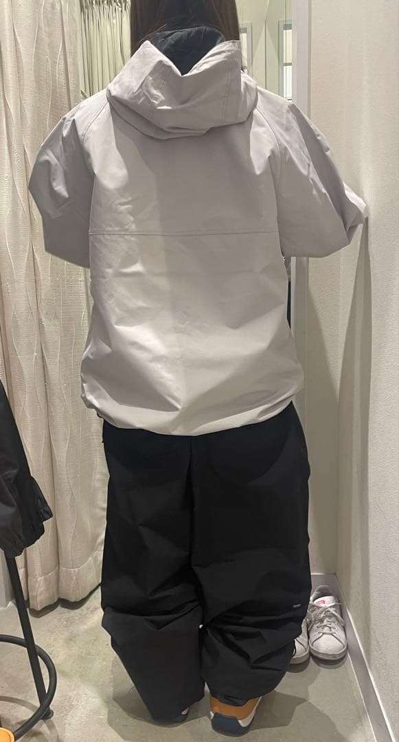 BSRABBIT ウェアスノボ　パンツ スーパーワイドベンチレーション　M 黒