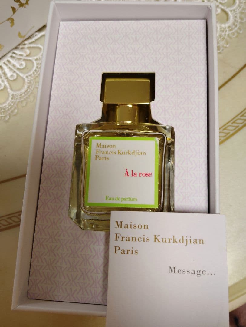 Maison Francis Kurkdjian À la rose 香水