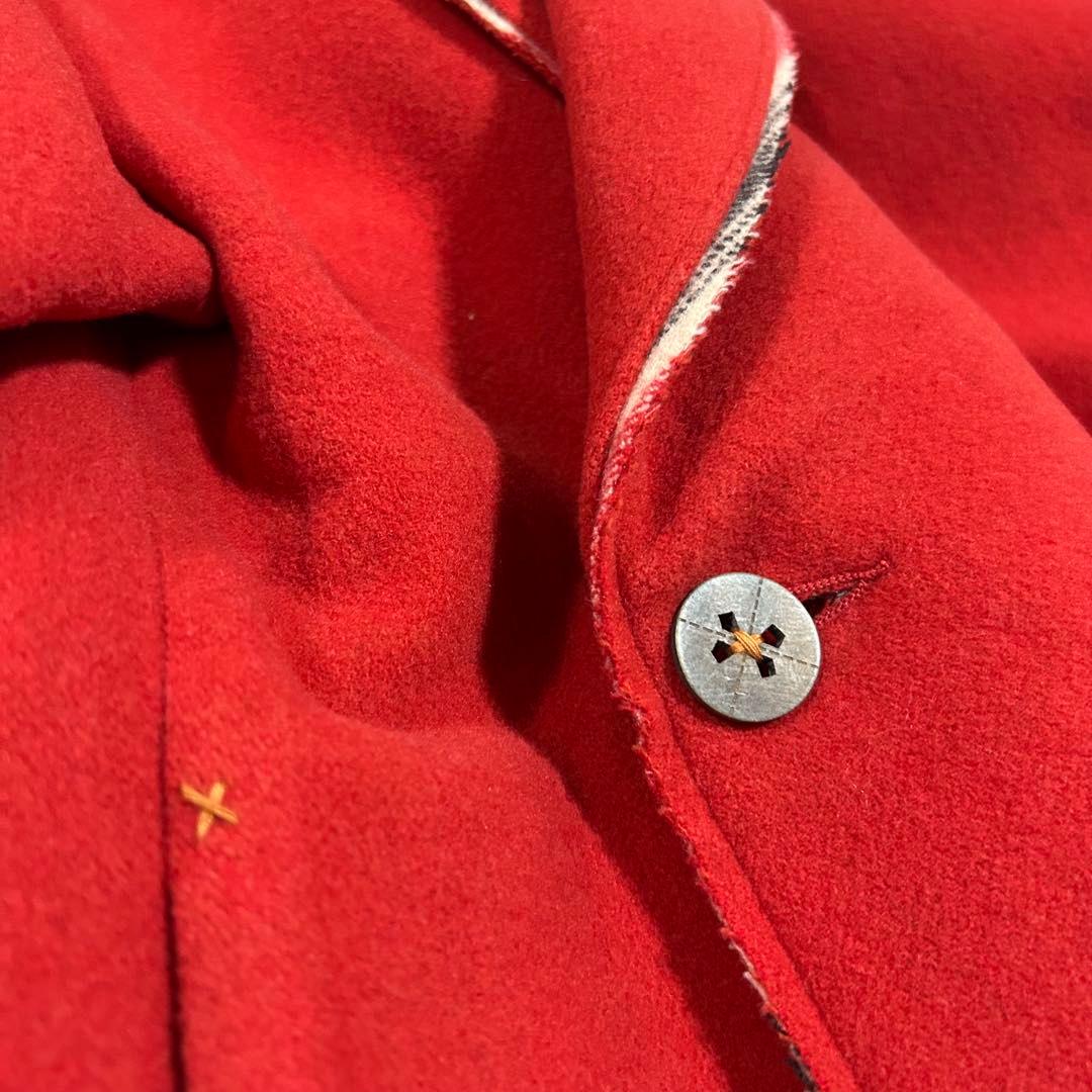 15861✨レア✨45rpm R刺繍 圧縮ウール ダブルフェイス ショートコート