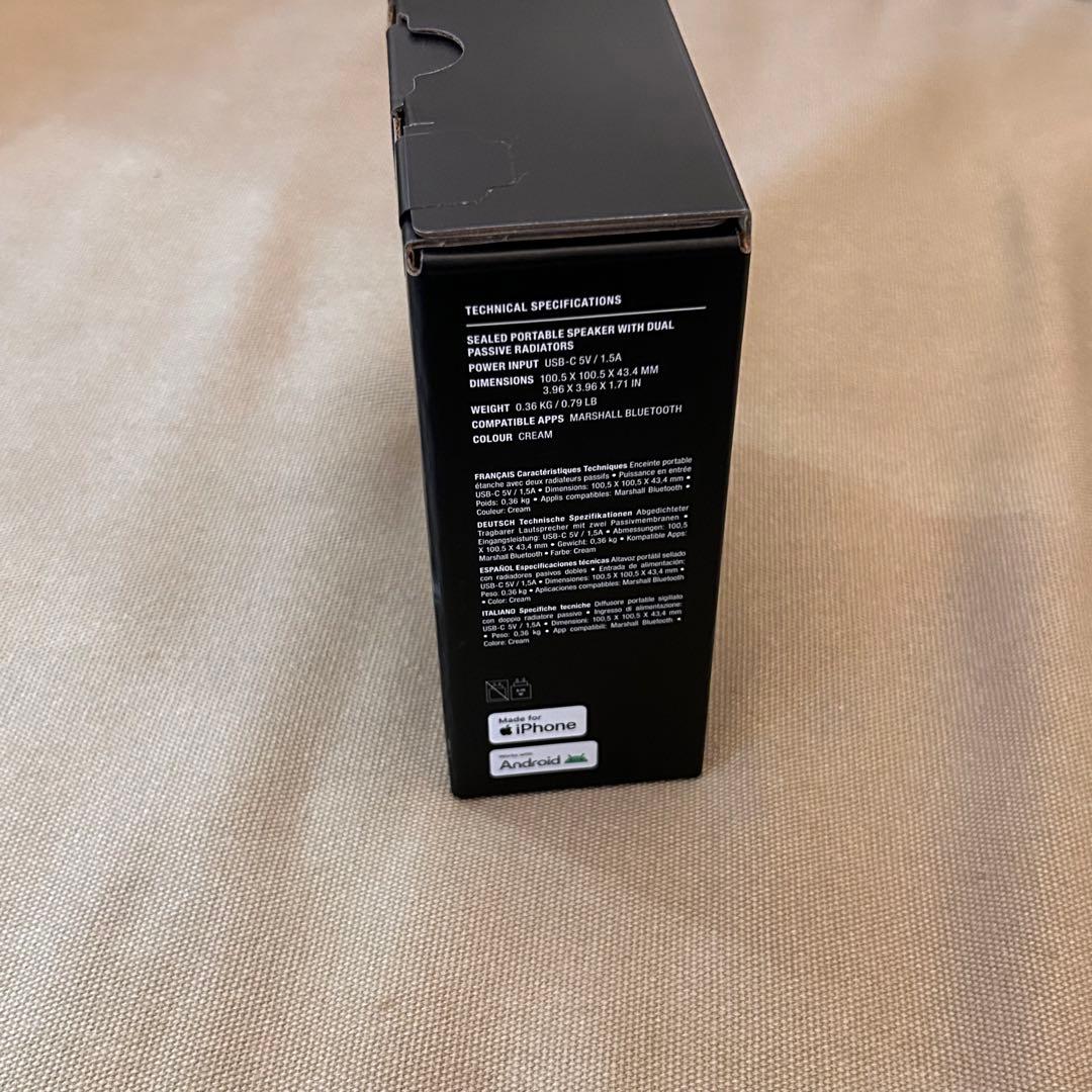 Marshall WILLEN Ⅱ クリーム　新品未使用　マーシャル