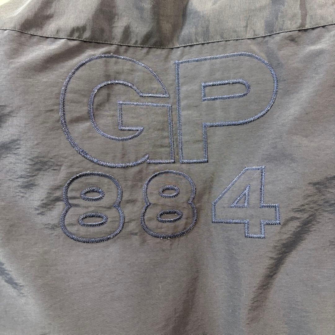 PAPAS パパス ダウン リバーシブル ロゴ刺繍 美品 肉厚 短丈 Lsize