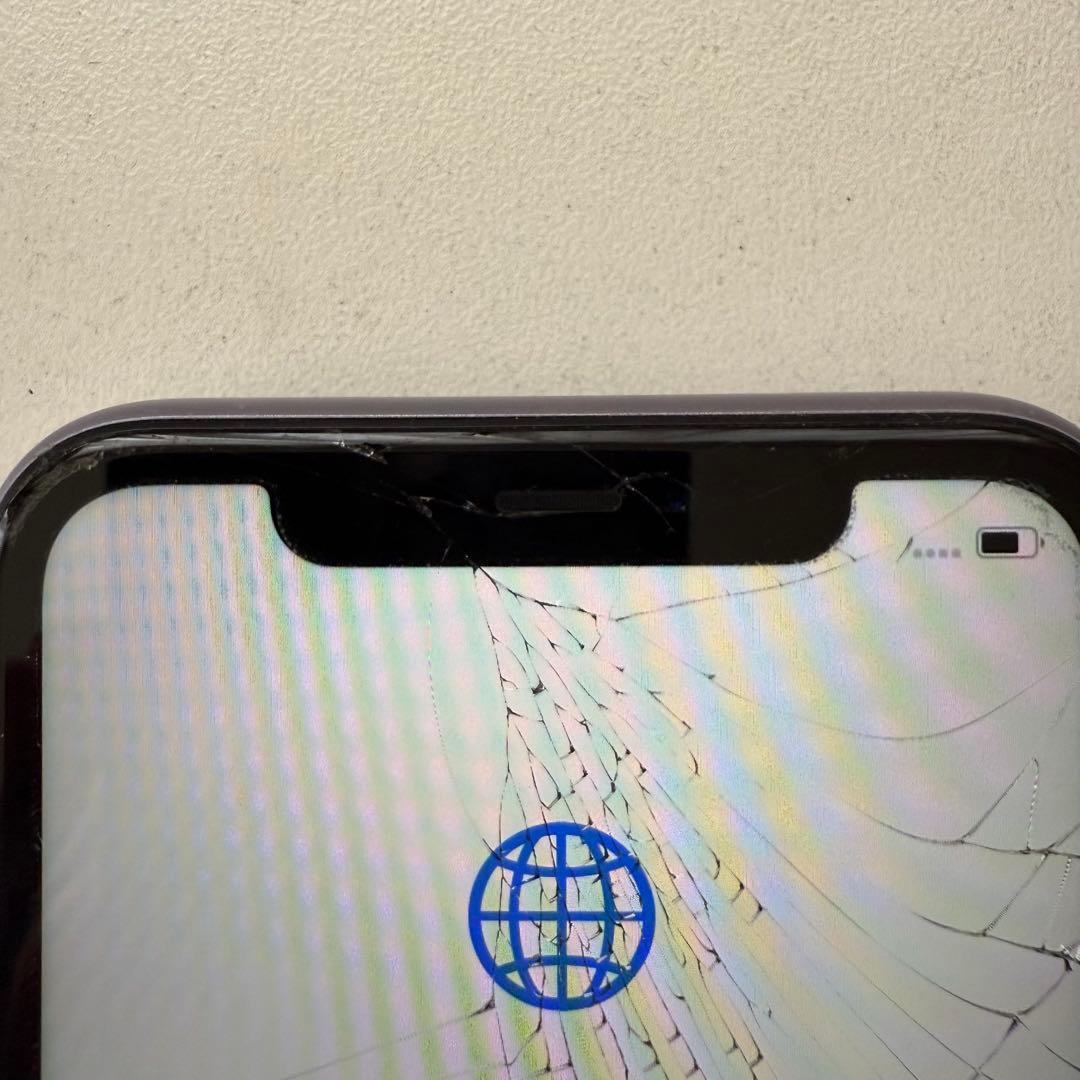 Apple iPhone 11 本体 パープル 128GB ジャンク品