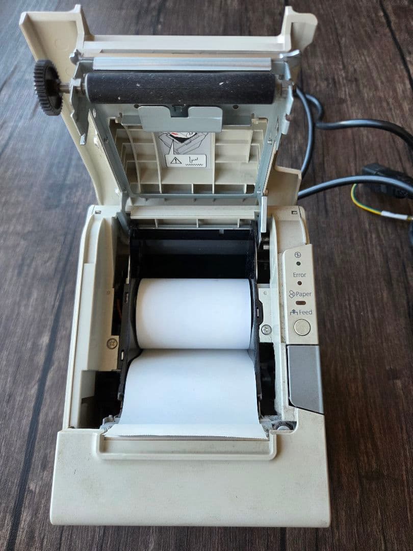【動作良好】エプソン レシートプリンター TM-T88V (M265A) AC付