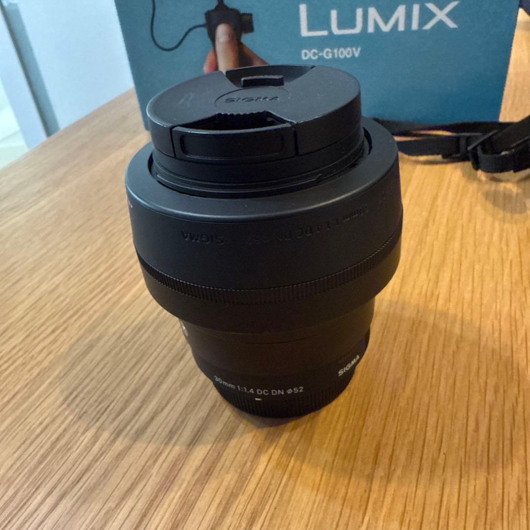 LUMIX DC-G100V コンパクトデジタルカメラ　セット