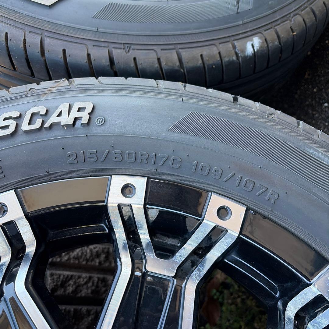 ハイエース200系　ROCK KELLY MX632 タイヤ•ホイール4本セット