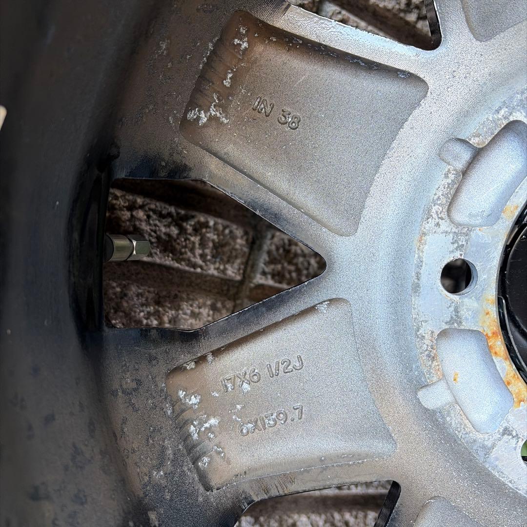 ハイエース200系　ROCK KELLY MX632 タイヤ•ホイール4本セット