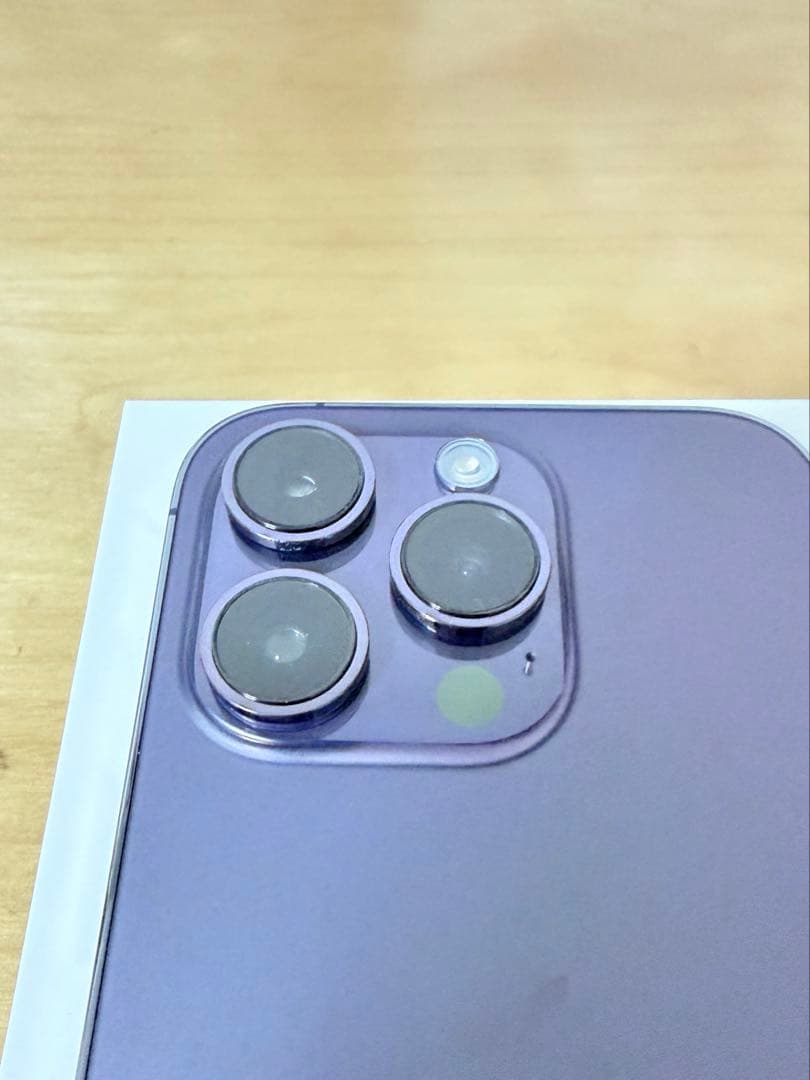 美品 iPhone14Pro 256GB 本体 ディープパープル