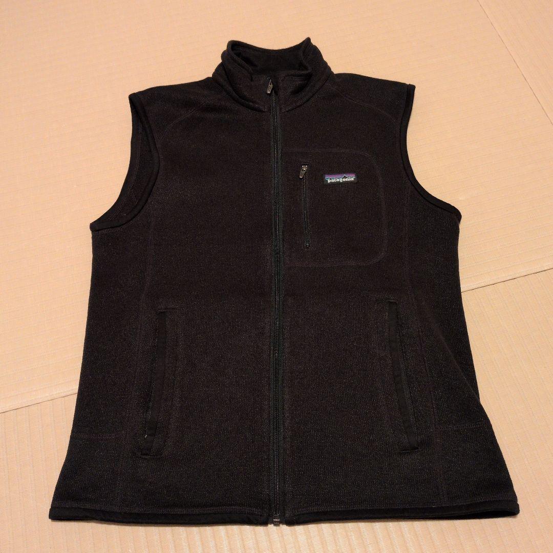 patagonia初期型ブラックベターセーターベストM