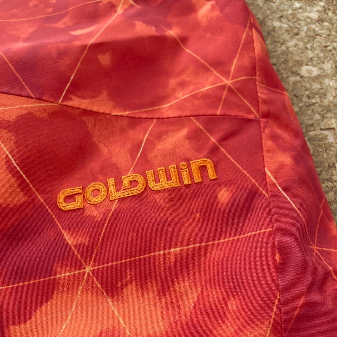 【美品】ゴールドウィン GOLDWIN スキーパンツ スキーウェア Mメンズ 赤