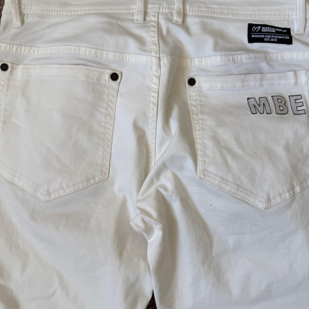 マスターバニー　パンツ　白　S〜M相当　コットン素材　ホワイト　黒　ゴルフ　3