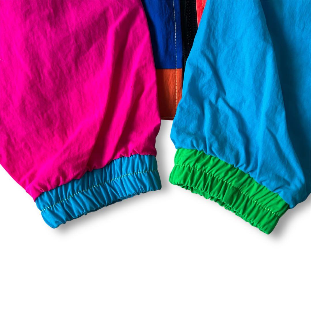 美品 USA製 90s JAMS WORLD クレイジー ナイロン ジャケット