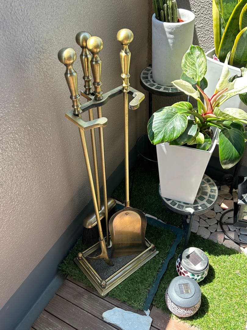 暖炉掃除3点セット 薪入れ