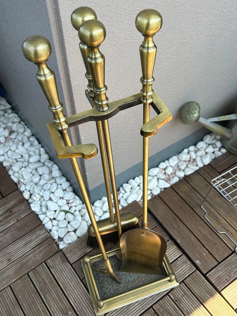 暖炉掃除3点セット 薪入れ