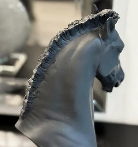 馬 置物 オブジェ 馬頭 アンティーク ビンテージ クラシック AC-157