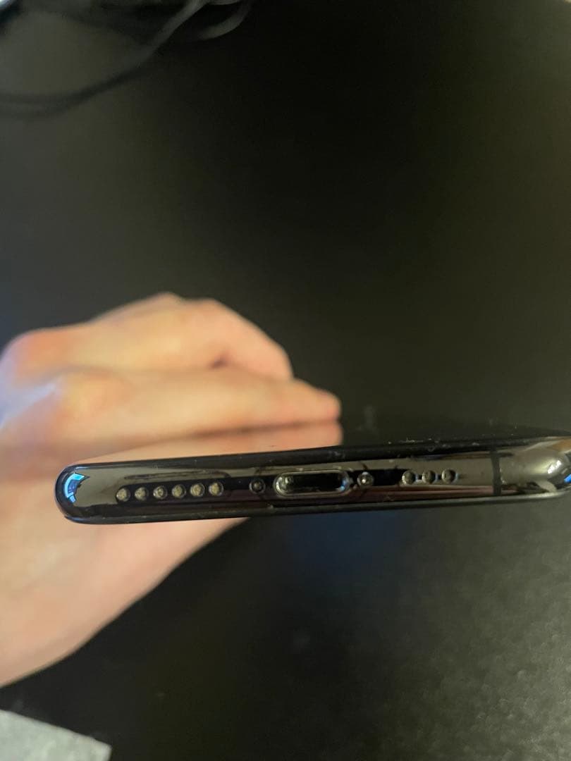 iPhoneXS スペースグレイ　【バッテリー100%】