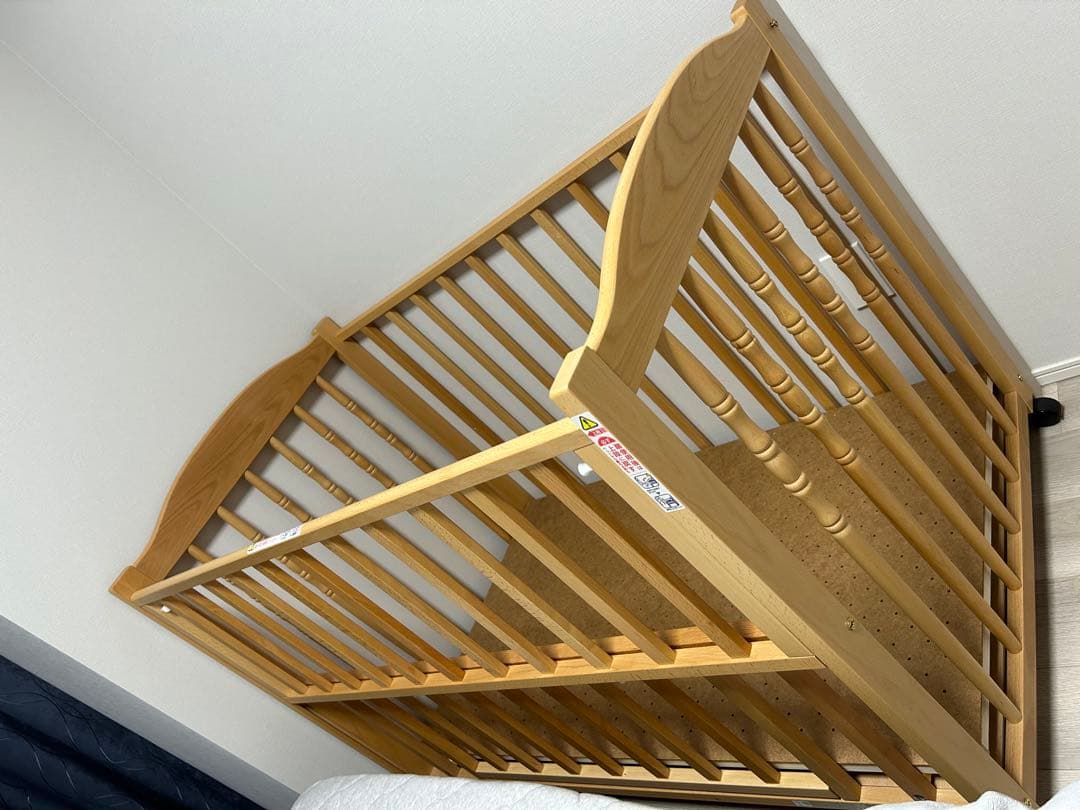 最終お値下げ！ベビーベッド 石崎家具 エリーゼ【B品】