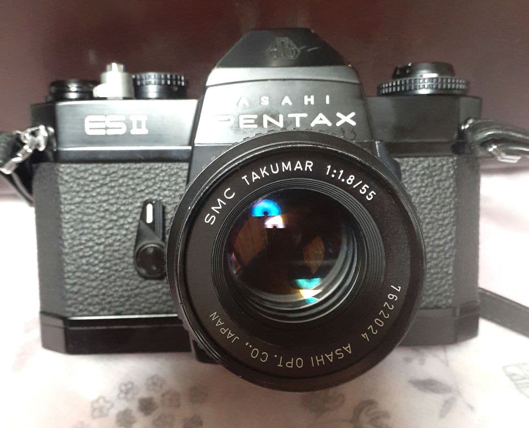 PENTAX ES Ⅱ　&　シグマ80㎜～200㎜ズームレンズ　バック入り