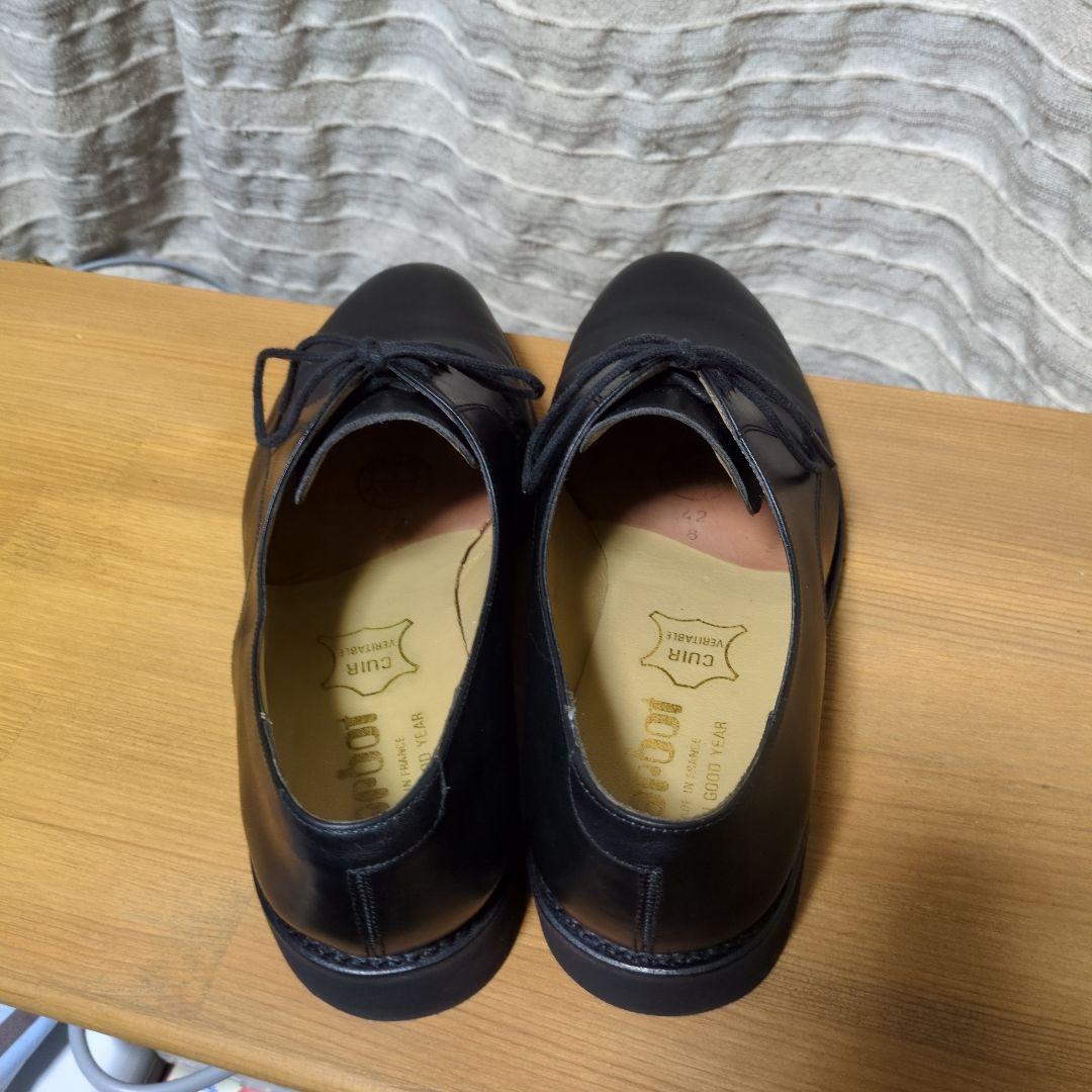 フランス軍　サービスシューズ　オフィサーシューズ　Marbot