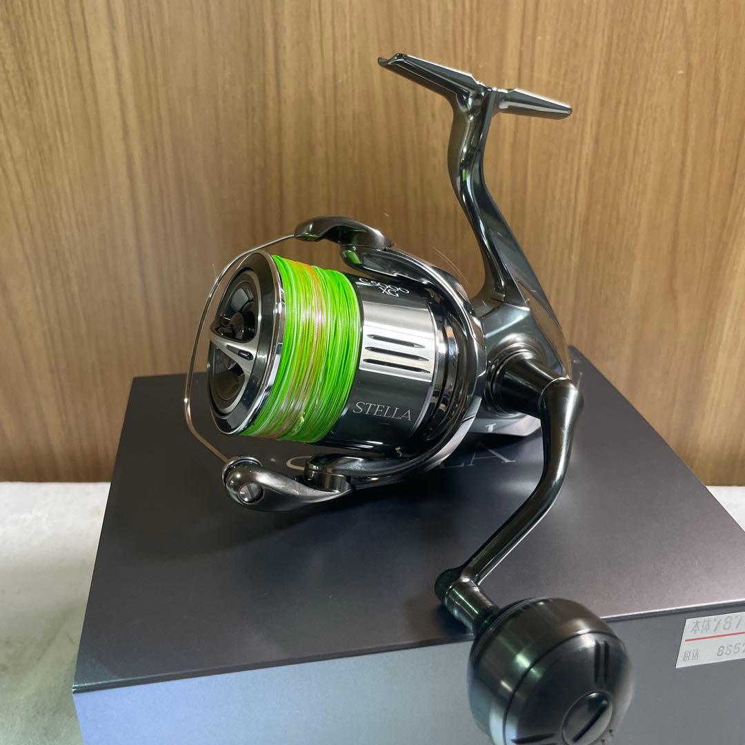 極美品 SHIMANO 22 STELLA C5000XG新品PEライン付シマノ