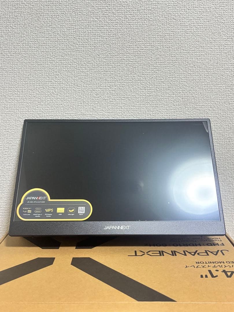 み*4様 【新品】JAPANNEXT 14.1 モバイルモニター