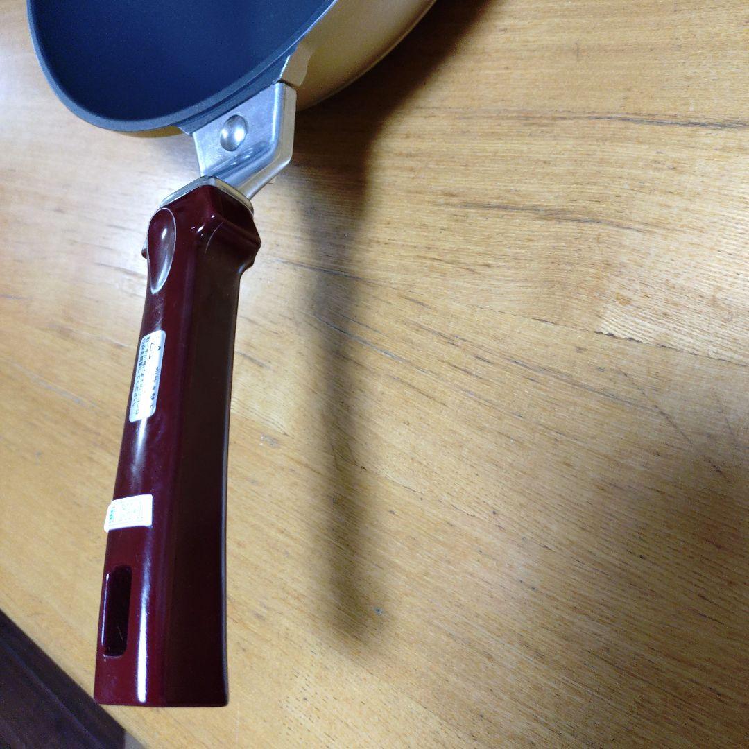 マル球産業 フライパン マルキュー 直径 30cm 深さ８cm 蓋付き