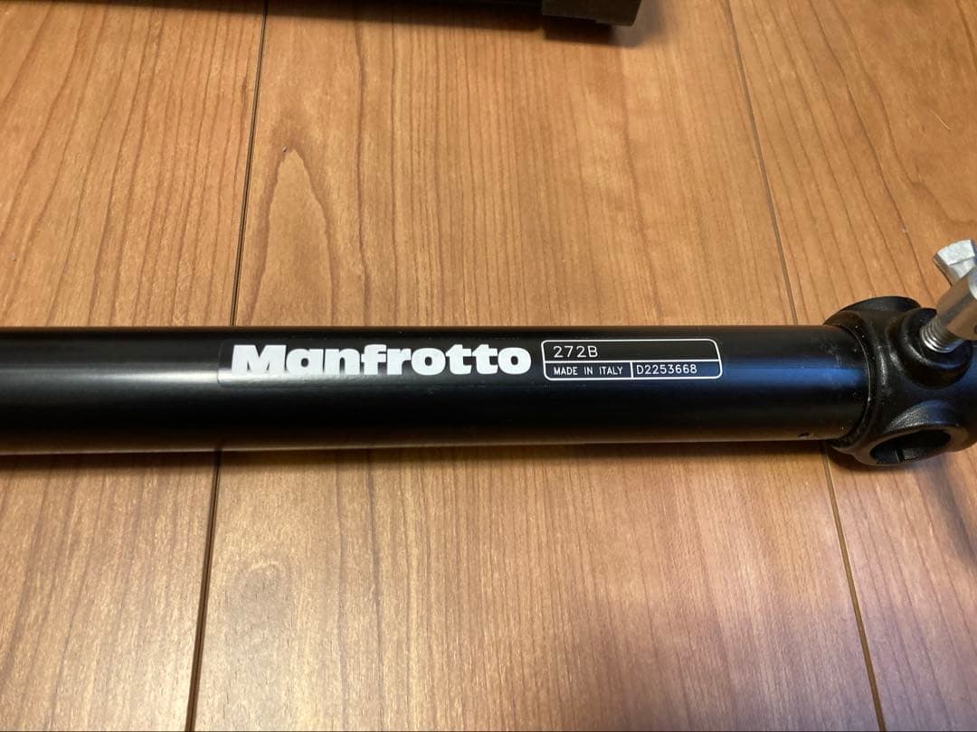 Manfrotto コンパクトスタンド2脚、背景ポール セット　美品