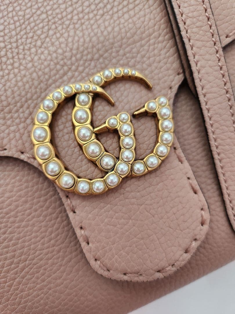 GUCCI グッチ　GGマーモント　ハンドバック