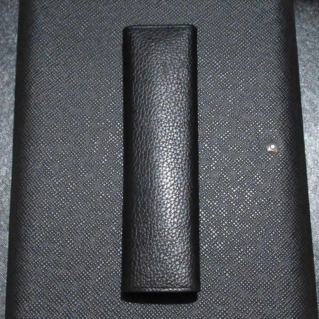 モンブラン ペンケース ペンポーチ ソフトグレイン 1本用 126264