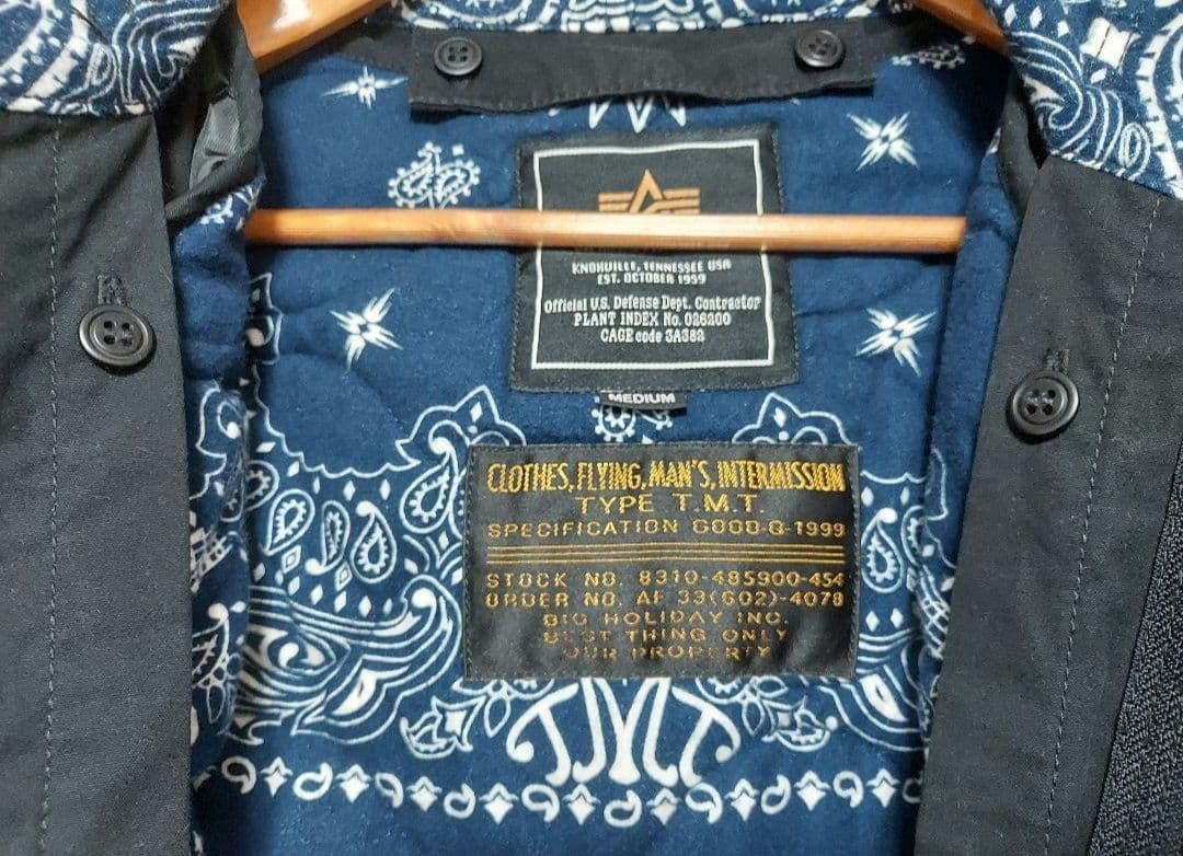 TMT × ALPHA INDUSTRIES M-51 WAIPER ワイパー