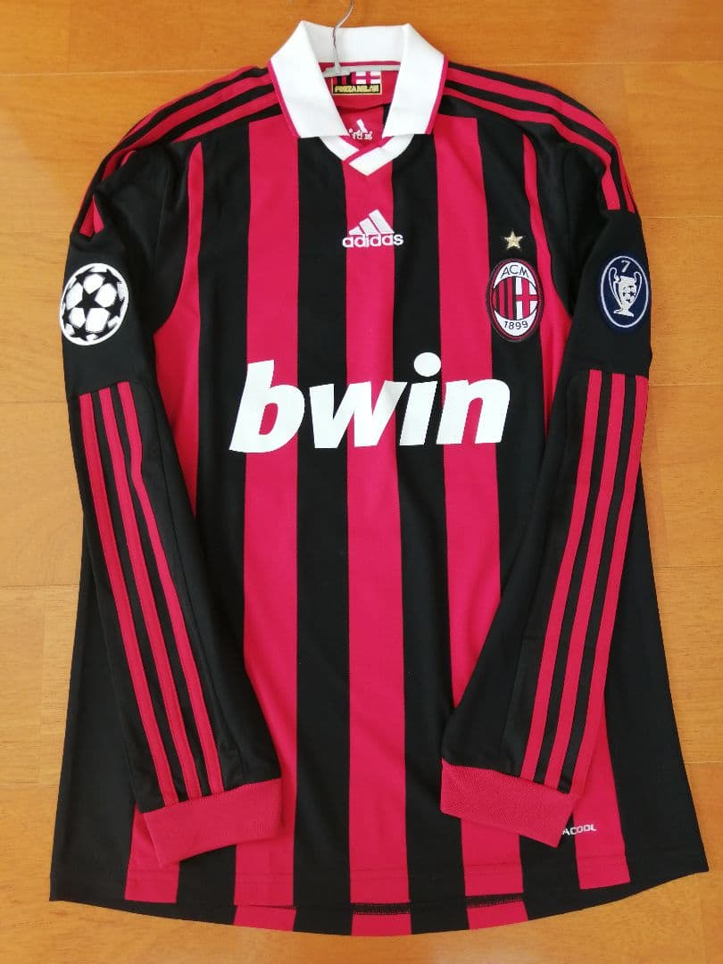 【正規品】セリエA　ACミラン　ベッカム　長袖ユニフォーム