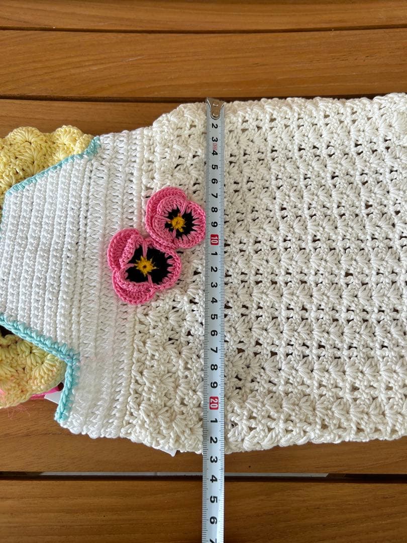 itdogs お花のニットトップス Mサイズ