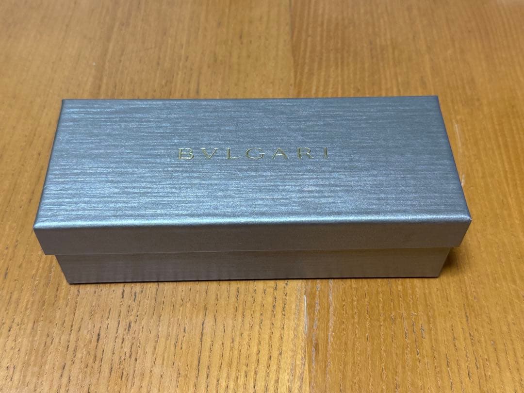 【新品未使用】BVLGARI キーリング シルバー/ブラック